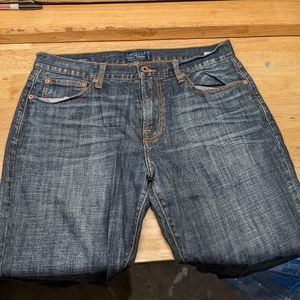 Lucky Brand 221 Original Straight Jeans 34x30 Indigo Wash